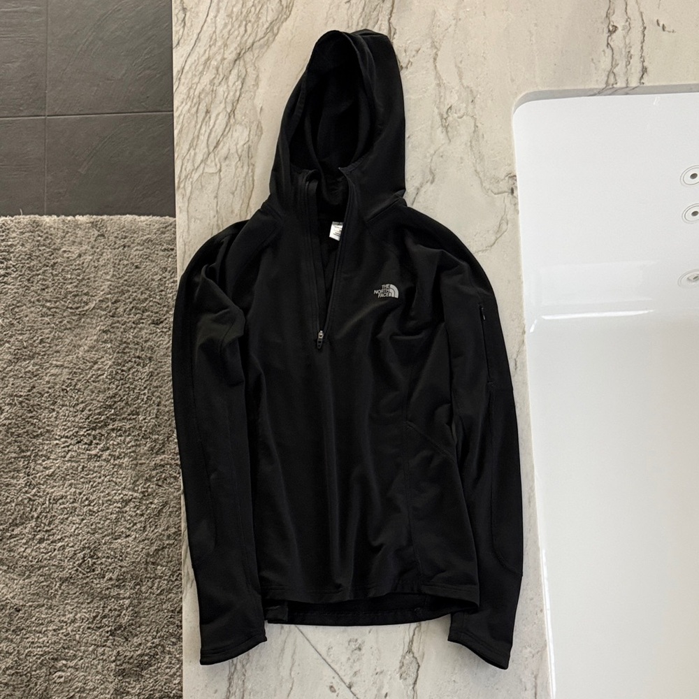 The North Face Black Half-Zip Pullover